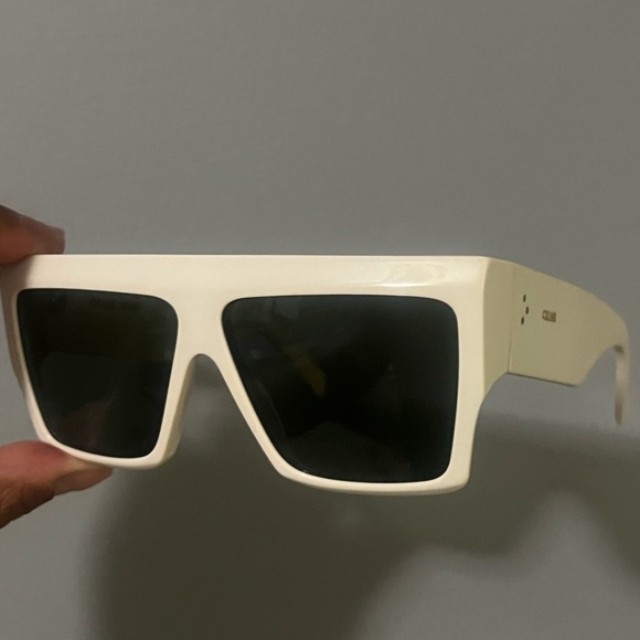 Celine white sunglasses - Picture 1 of 6